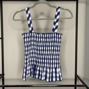 Ten Sixty Sherman - Gingham Smocked Tank